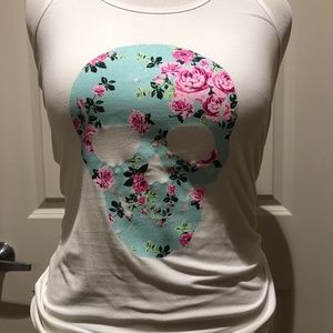 skull tank top